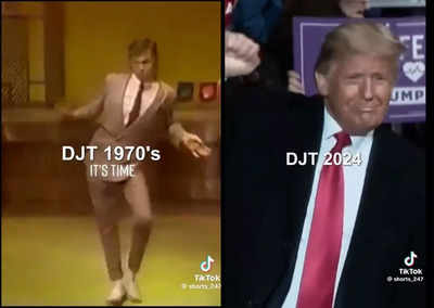 Is this a video of Donald Trump dancing in the 1970s or 1980s? Here's the truth