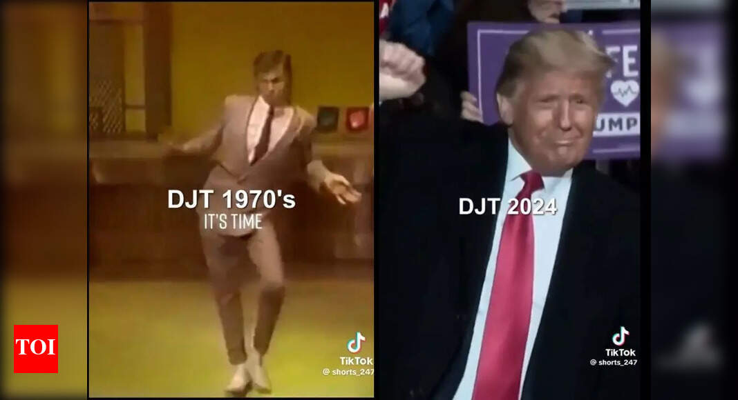 Is this a video of Donald Trump dancing in the 1970s or 1980s? Here's the truth