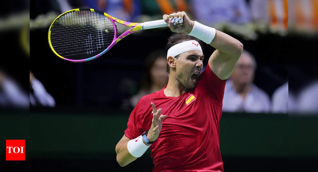 Rafael Nadal could possibly be headed to retirement after shedding in Davis Cup Finals | Tennis Information – Occasions of India