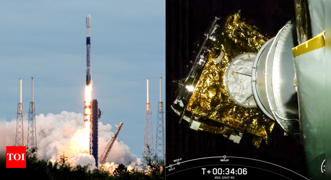 India’s Gsat-20 satellite becomes part of SpaceX’s global launch record