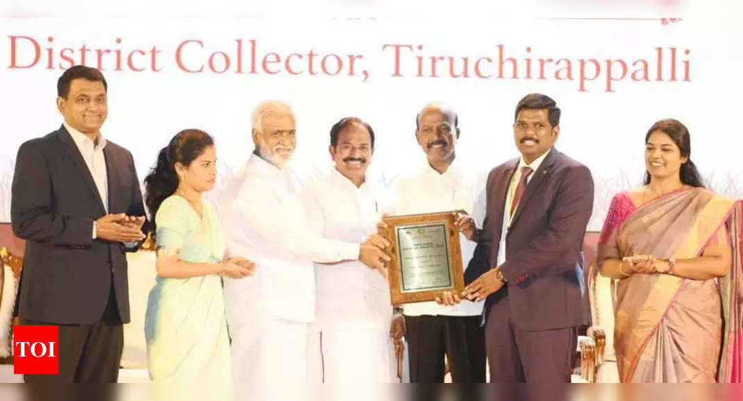 Trichy Crowned Best District for Tourism Promotion in Tamil Nadu ...