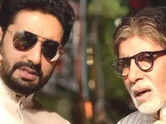 Abhishek teases Amitabh Bachchan over driving skills