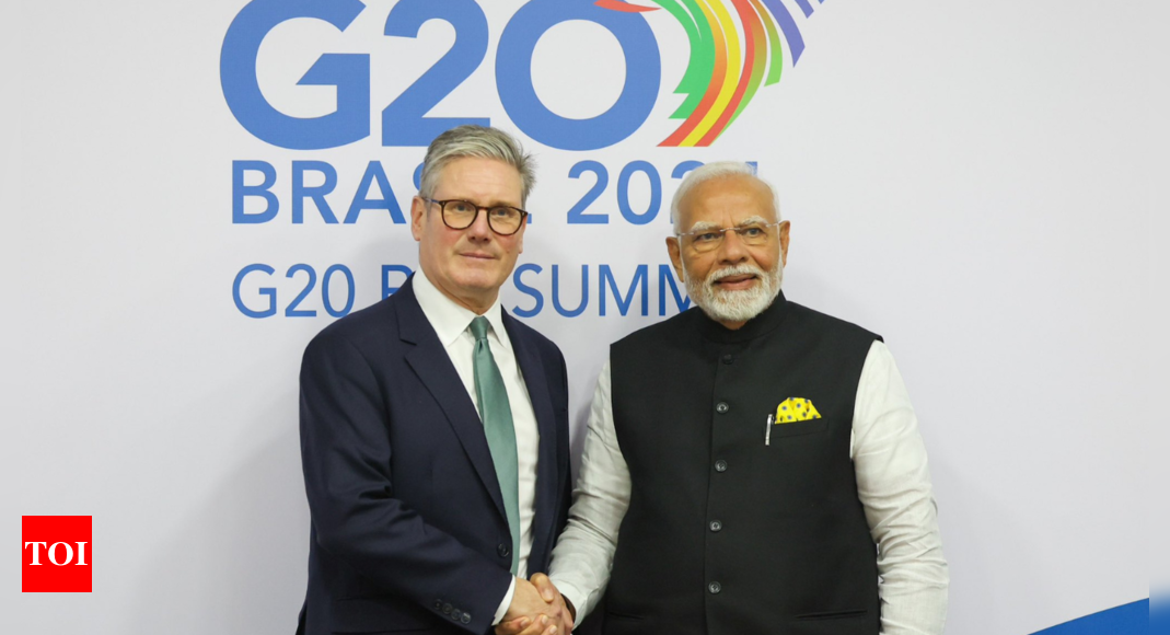 PM Modi, UK PM Keir Starmer agree to resume India-UK FTA talks