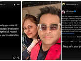 AR Rahman's children: Keep us in your prayers