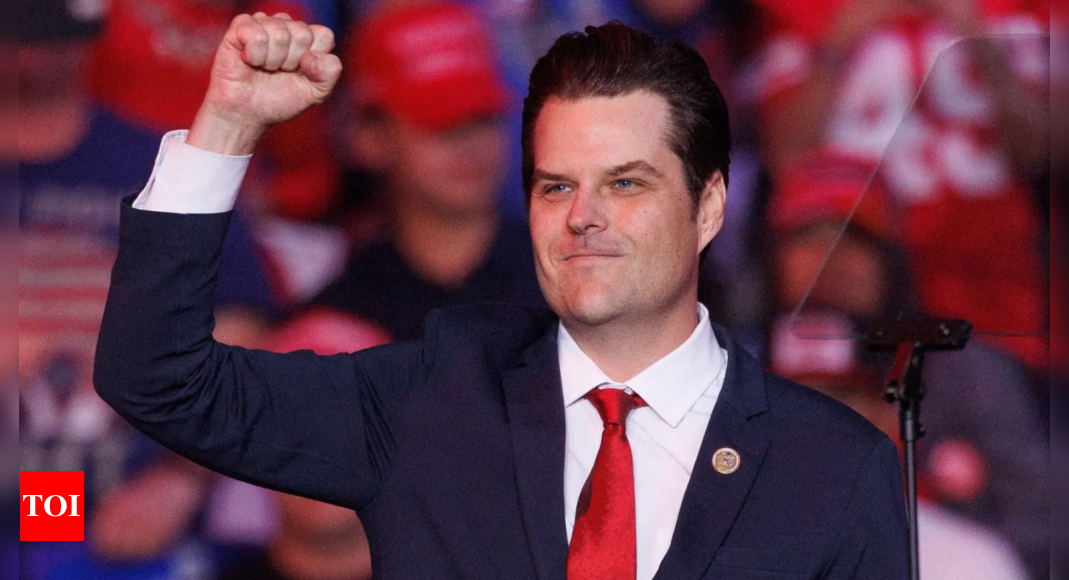 Will Donald Trump stick with Matt Gaetz as attorney general? Here’s what he said – Times of India