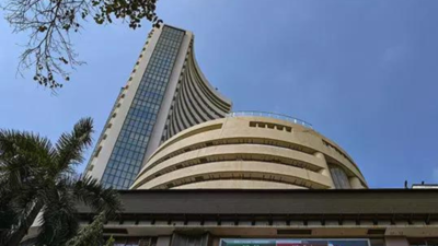 In volatile trade, sensex rises 1.1k points, closes lower