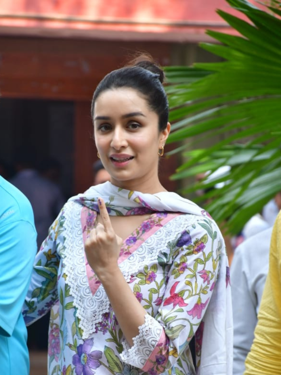 ​What Bollywood Celebs Wore To Cast Vote In Mumbai
