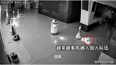 Robot ‘kidnaps' 12 large Robots of another manufacturer; company confirms 'abduction' and that viral video is real