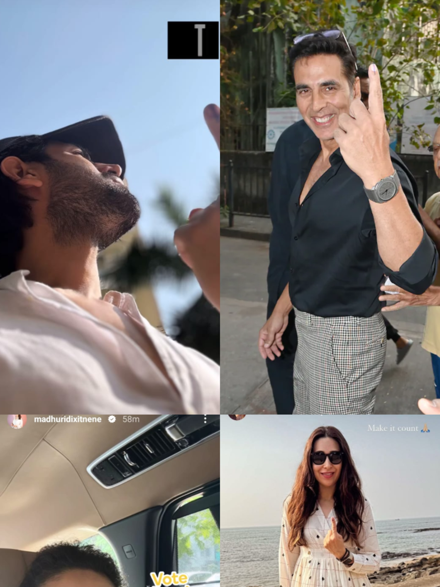 Maharashtra elections- Celebs who cast their vote