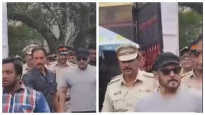 Amid death threats, Salman Khan steps out to cast his vote in Maharashtra elections 2024 with high security - WATCH video