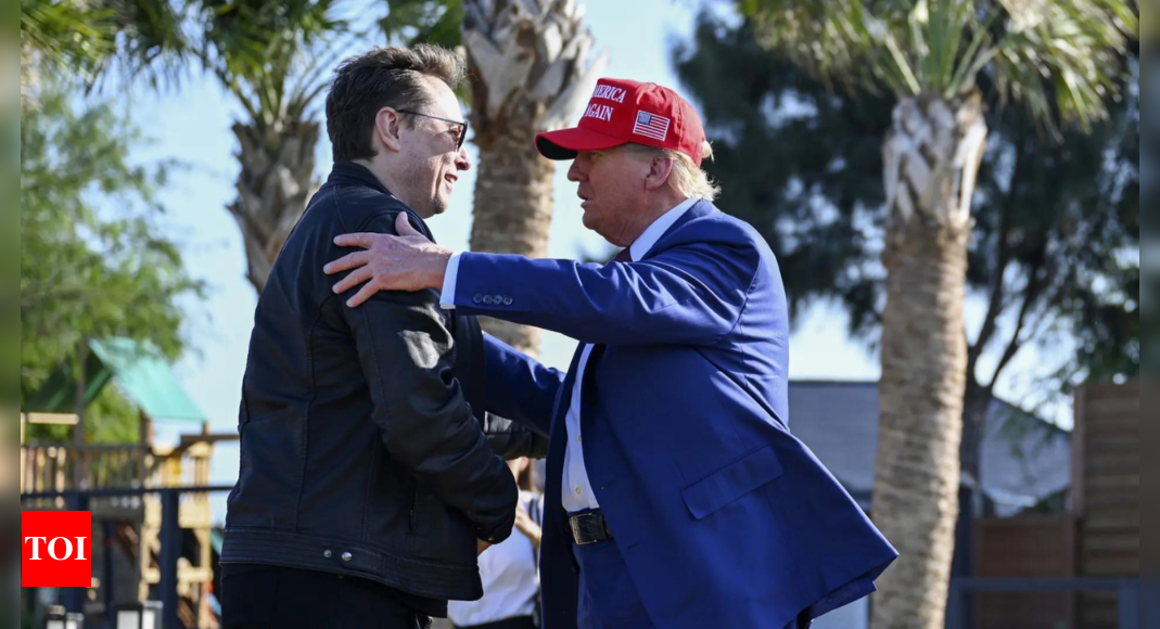 ‘Elon is Trump’s closest, there’s no second’: Mar-a-Lago insiders after clash report – Times of India