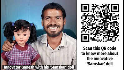 ‘Samskar’ doll educates kids on good touch & bad touch