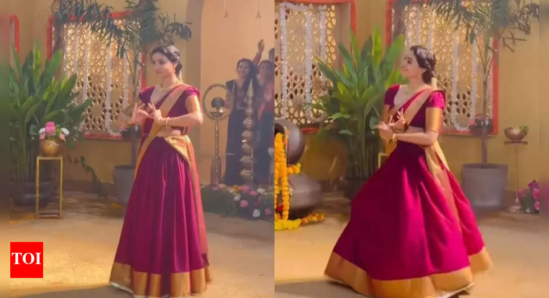 Shraddha Dangar on 'Naach': 'Classical dance, Bollywood vibes, and south Indian attire—BTS unveiled | Gujarati Movie News