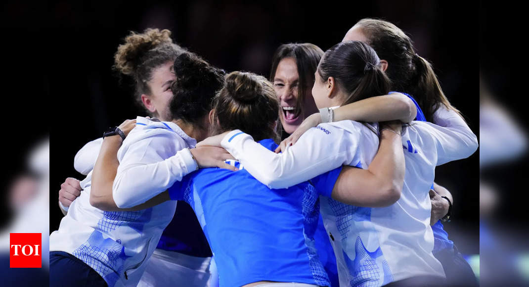 Italy clinch fifth Billie Jean King Cup title with dominant victory over Slovakia | Tennis Information – Instances of India