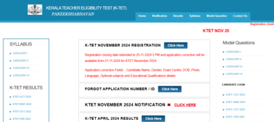 KTET 2024 registration deadline extended: Direct link to apply here