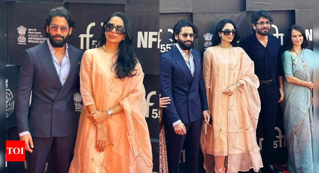 Sobhita Dhulipala Salwar Suit: #ChaySo: This is what bride-to-be Sobhita Dhulipala wore for her first official outing with the Akkinenis | – Times of India