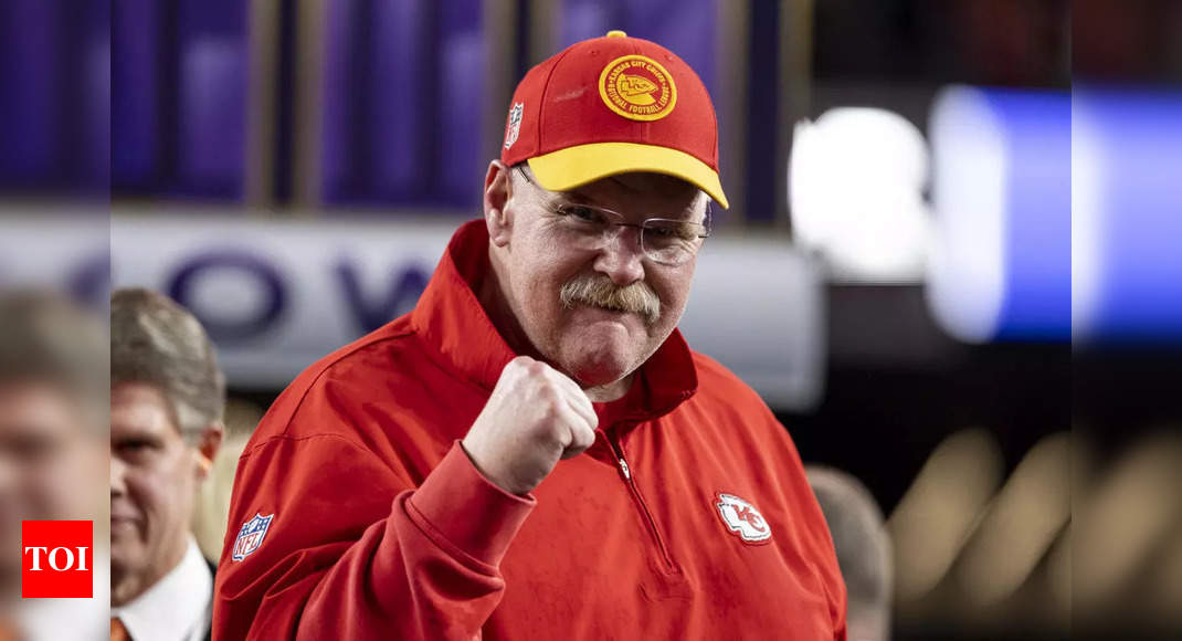 Andy Reid Becomes NFL’s Highest-Paid Coach with 0 Million Deal | NFL News – Times of India