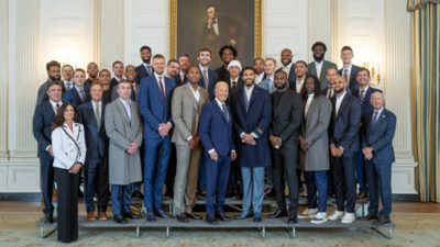 Joe Biden forgets Celtics' name, reveals secret service code during team's White House visit