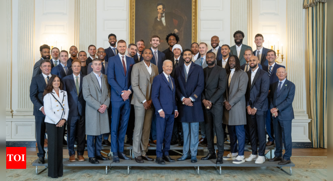 Joe Biden forgets Celtics’ name, reveals secret service code during team’s White House visit – Times of India