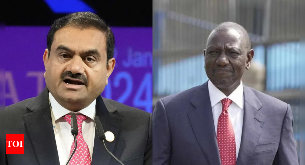 Kenya scraps .6 billion Adani deals in wake of US indictment – Times of India