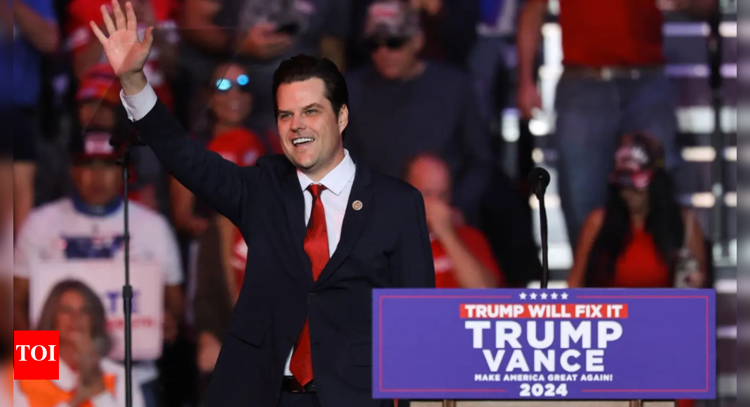 How did Matt Gaetz go from Donald Trump’s top pick to withdrawing in eight days?