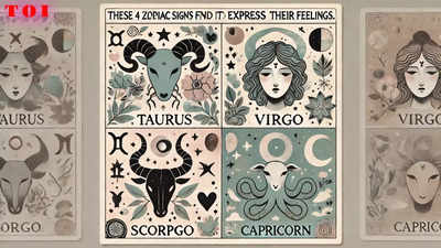 Taurus, Virgo, Scorpio, and Capricorn: These 4 zodiac signs find it difficult to express their feelings