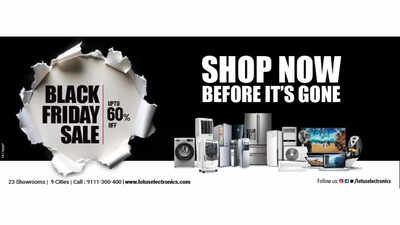 Lotus Electronics Black Friday Sale: Deals and discounts on smartphones, laptops, TV, AC and more