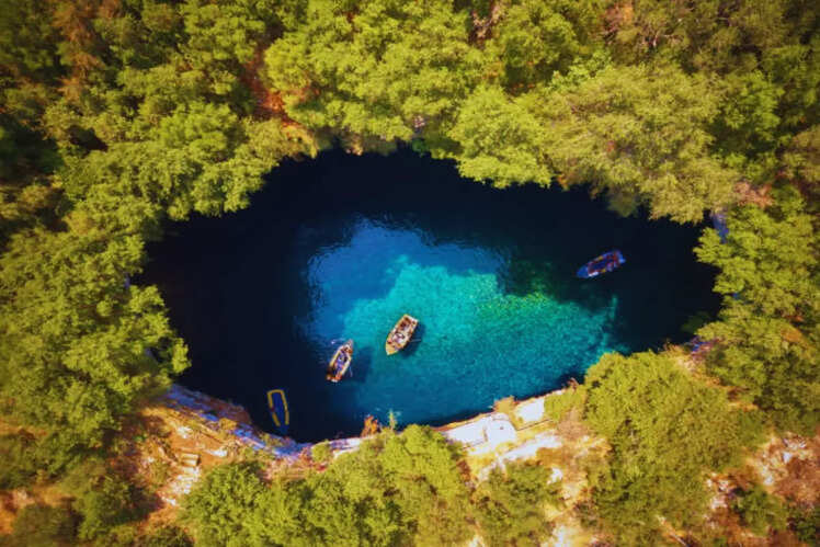 Melissani Lake, Greece
