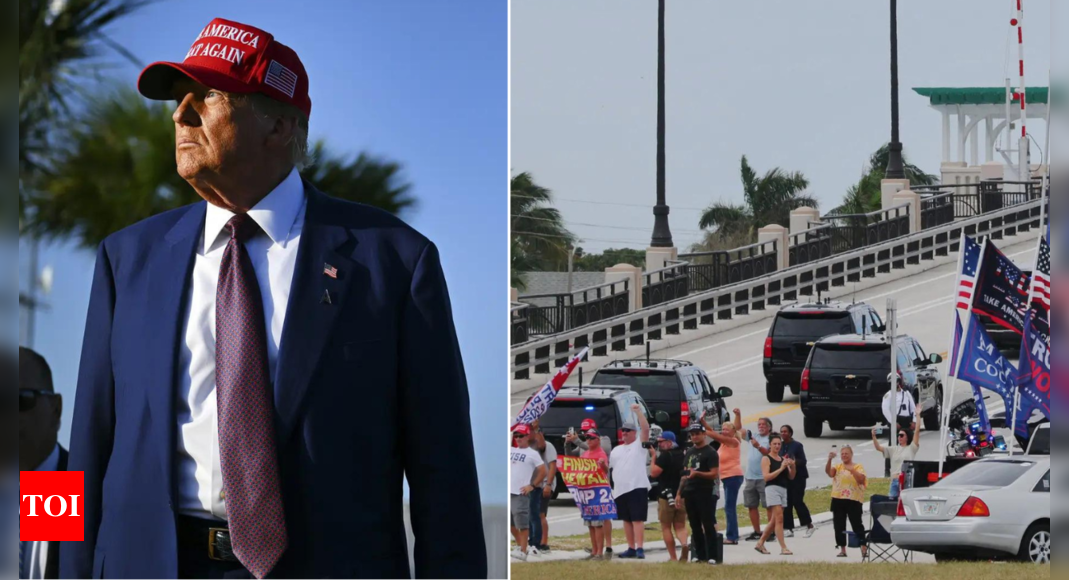 Did Donald Trump leave Mar-a-Lago in ambulance? Here is the truth – Times of India