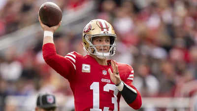 Brandon Allen will start at quarterback for San Francisco 49ers' in place  of Brock Purdy on Sunday against the Green Bay Packers | NFL News - Times  of India