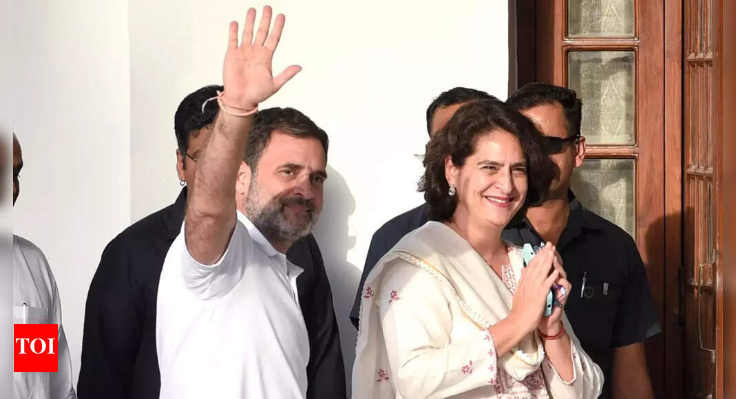 Wayanad bypoll Election results: Priyanka Gandhi Vadra leads by over 1 lakh votes | India News - Times of India
