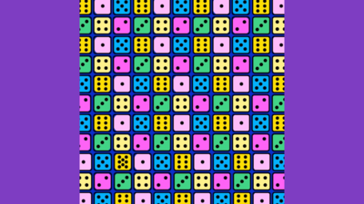 Brain teaser: Only a smart observer can spot the odd dice in this image