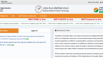 NIFT 2025 entrance exam on February 9, registration process begins: Check direct link here – Times of India