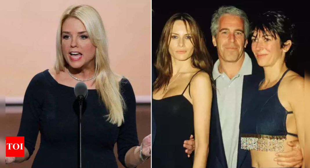 Pam Bondi says there is ‘no legal basis’ to keep names private in Jeffrey Epstein documents – Times of India