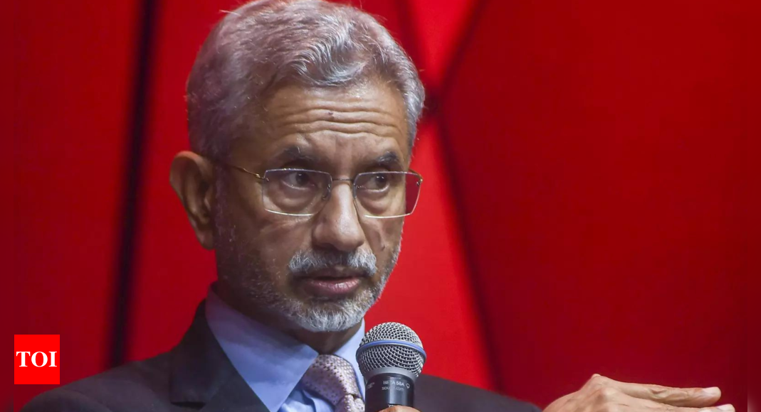 Next world war will be fought on chips: S Jaishankar | India News – Times of India