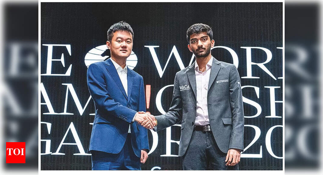 World Chess Championship: It's D Gukesh vs Ding Liren in Singapore showdown | Chess News
