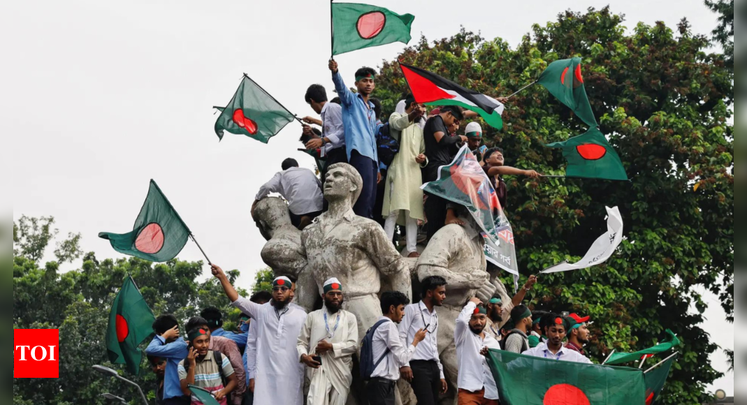 Wounded Bangladesh protesters receive robotic helping hand – Times of India