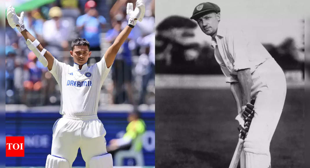 Yashasvi Jaiswal only Indian in this top-five list headed by Don Bradman | Cricket News – Times of India