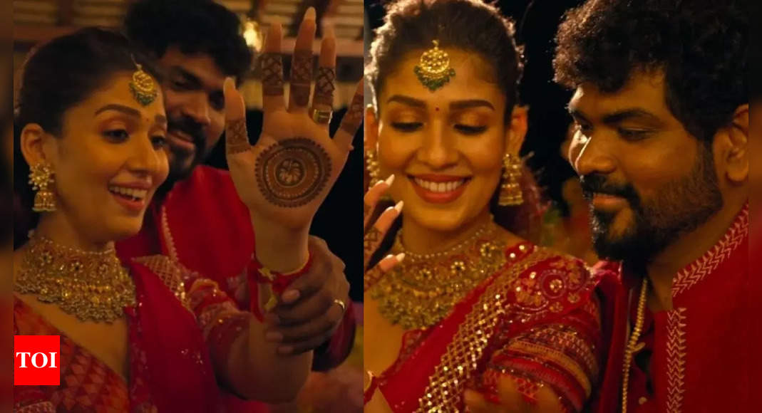 Nayanthara and Vignesh Shivan's UNSEEN Mehendi moments win attention