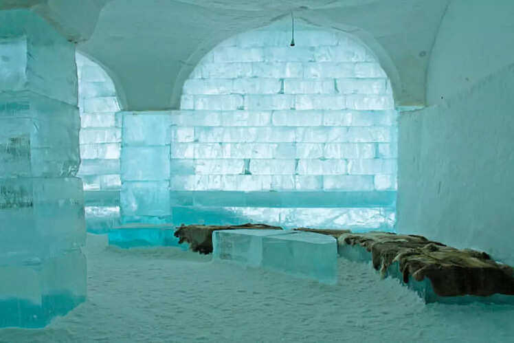 Ice hotel stays