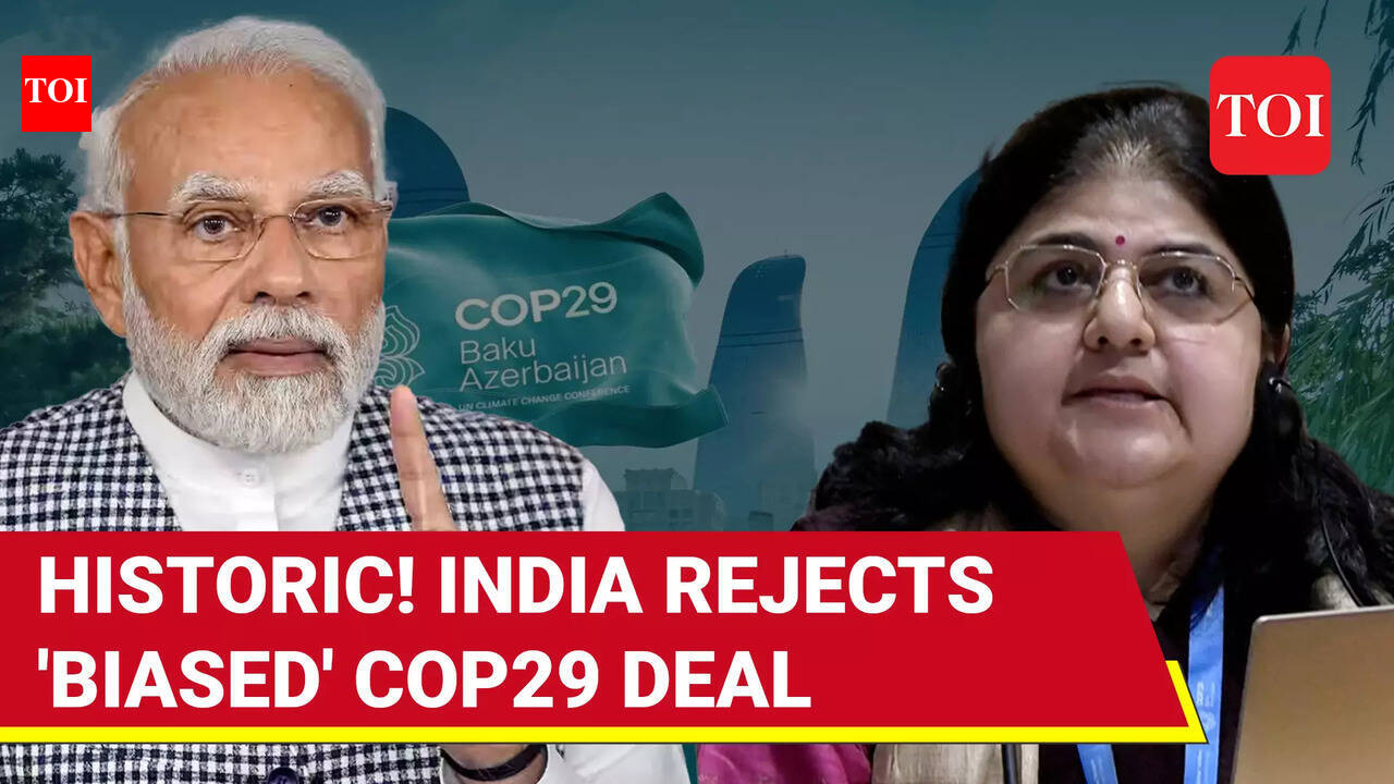 India Leads Revolt Against COP29 Deal; 'You Betrayed Global South ...