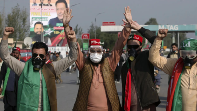  Former Pakistan PM Imran Khan's supporters protest in over 60 locations worldwide