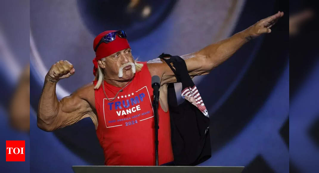 Hulk Hogan to Pump Up America? Donald Trump Allegedly Taps Wrestling Legend for Fitness Council | WWE News – Times of India