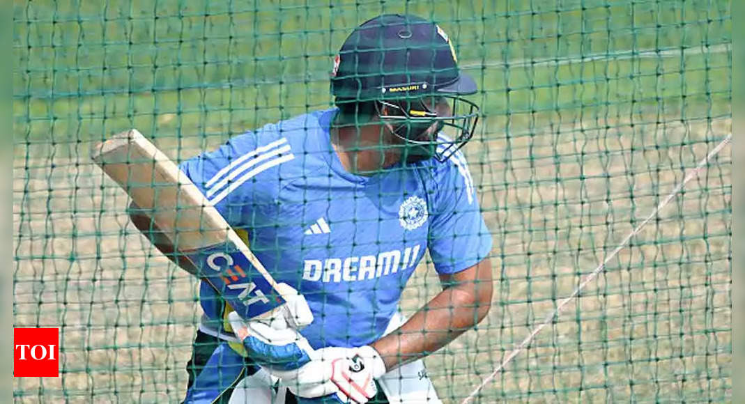 Watch: Rohit Sharma hits the nets following arrival in Perth | Cricket Information – Instances of India