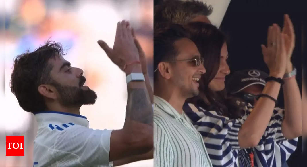 ‘Solely wives are allowed …’: Ravi Shastri reveals an anecdote about Virat Kohli and Anushka Sharma’s ‘flying kiss’ celebration | Cricket Information – Instances of India