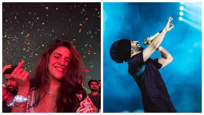 Nimrat Kaur enjoys Diljit Dosanjh’s electrifying concert in Pune, shares memorable moments of joy