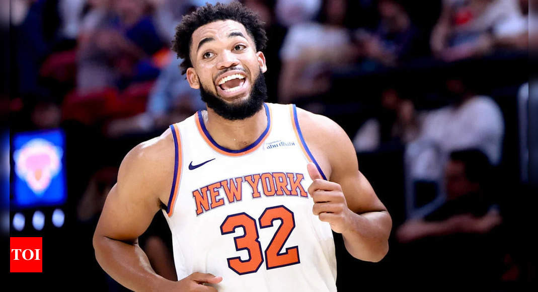 New York Knicks star Karl-Anthony Towns praises Saquon Barkley as he breaks Eagles records with historic 302 scrimmage yards performance | NBA News – Times of India