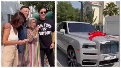 Vivek Oberoi buys a swanky new luxury car worth Rs 12.25 crore; celebrates with family - WATCH video