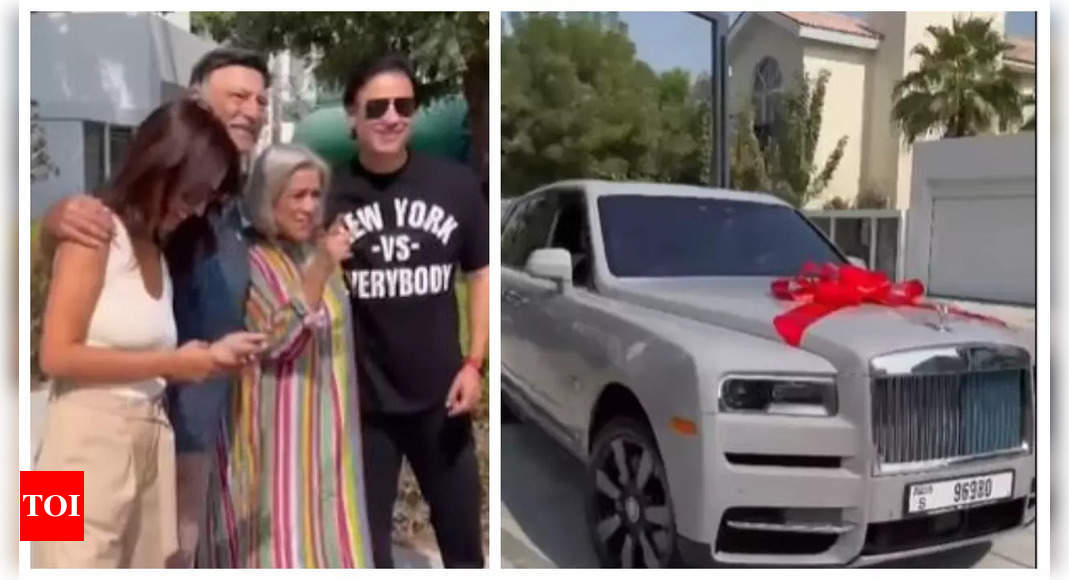 Vivek Oberoi buys a swanky new luxury car worth Rs 12.25 crore; celebrates with family - WATCH video