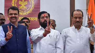 'Maha' CM tussle: Shiv Sena pitches for Eknath Shinde with 'Bihar model' example; Will Fadnavis, Ajit Pawar agree?